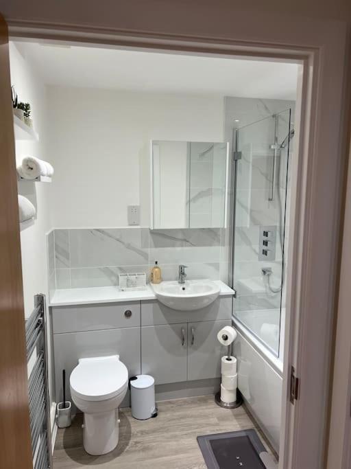 Luxury Town Centre Apartment Walking Distance To Rsc Theatre Стратфорд на Ейвън Екстериор снимка